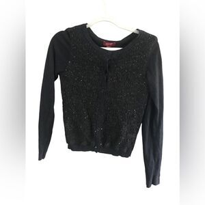 Arizona jeans size XL girls cardigan black